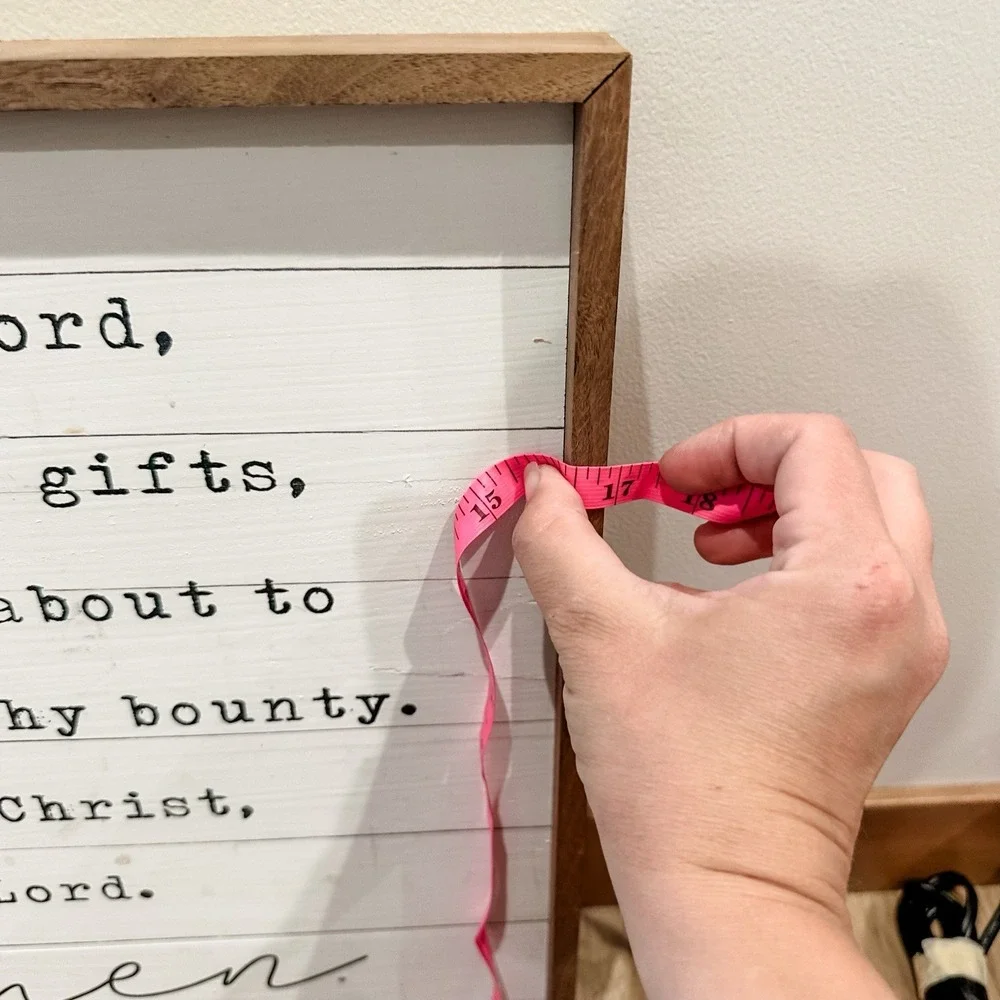 Spiritual Quote Wood Framed‎ Wall Hanging 